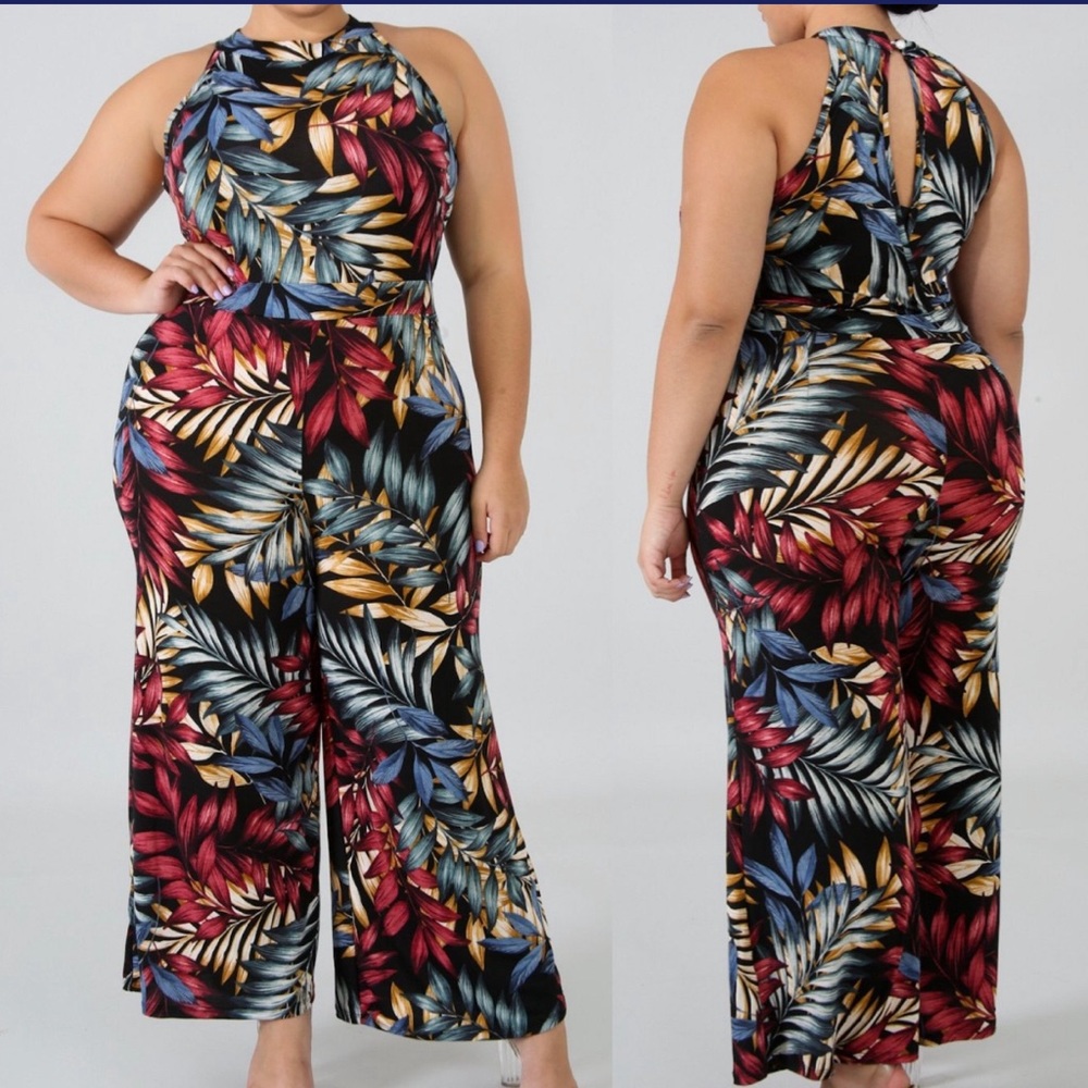 Plus size women leaves jumper (new with tags)